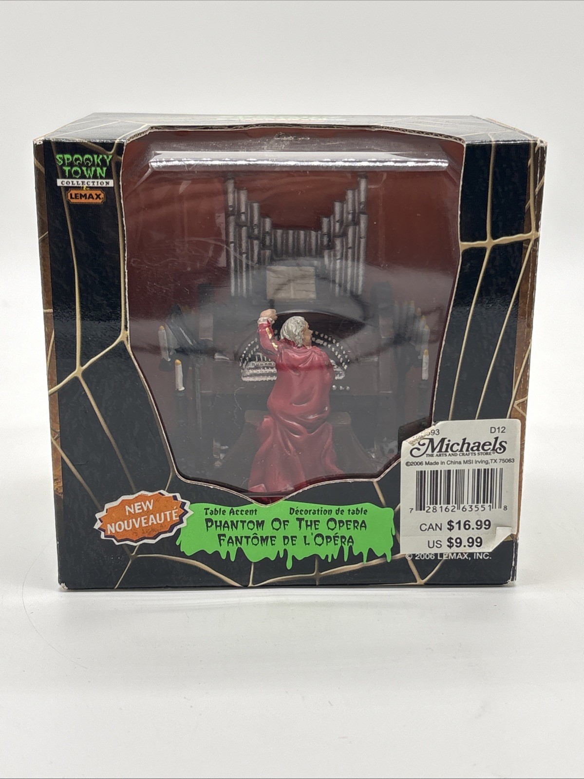 Lemax Spooky Town Phantom Of The Opera  Halloween Village Retired