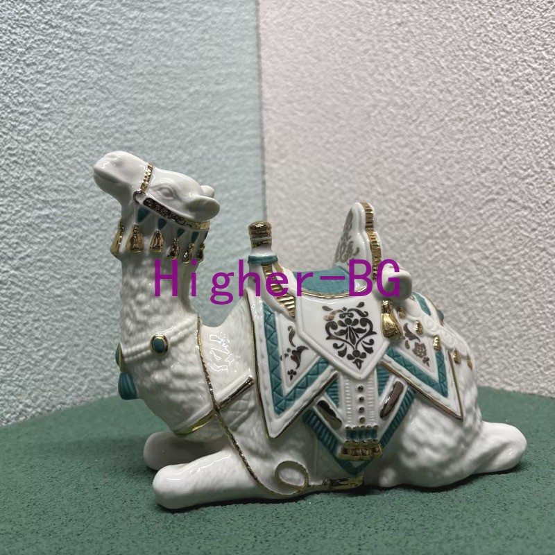 1pcs Lenox First Blessing Nativity Camel Sitting 5.12inch Collection Ceramic