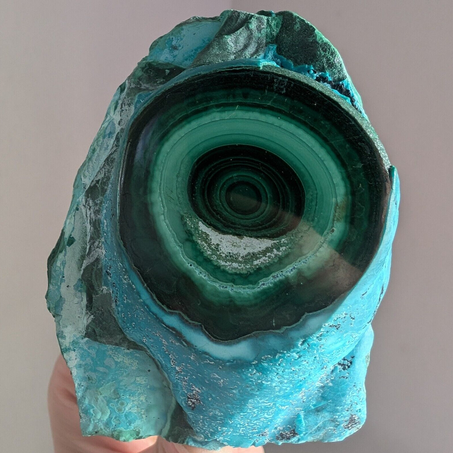 Malachite Slab Silica Chrysocolla Crystal Gemstone Slice Mineral Reiki Chakra