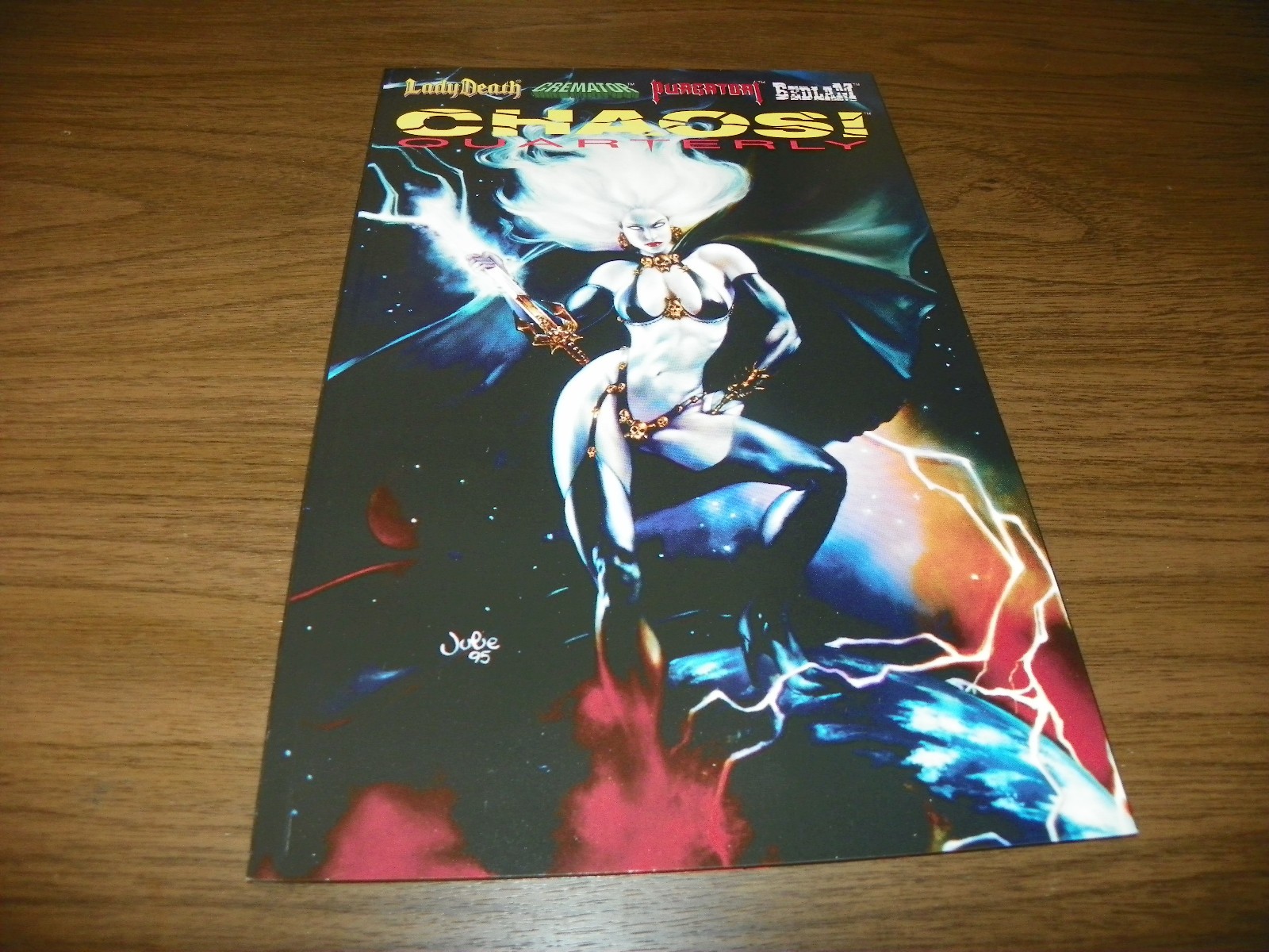 Chaos Quarterly #1 1996 Chaos Comics Comic Book -NICE