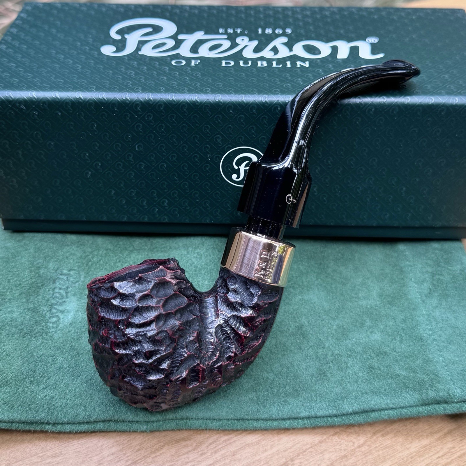 Peterson Christmas 2026 Deluxe System Rusticated (20s) P-Lip Pipe