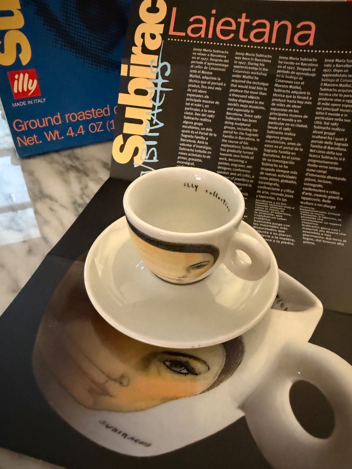 Illy Espresso Cup Collection, 1998 Laietana by Josep Maria Subirachs