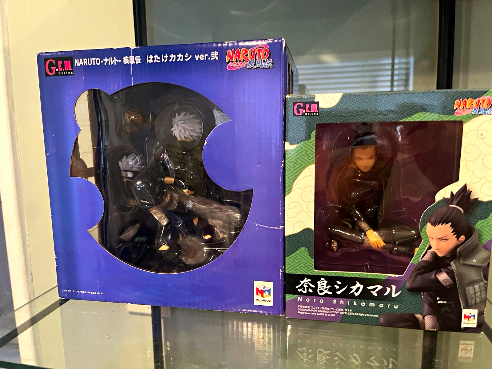 MegaHouse G.E.M. Series Naruto Shippuden Kakashi & Shikamaru PVC ABS Boxed MegaHouse G.E.M. Series Naruto Shippuden Kakashi & Shikamaru PVC ABS Boxed