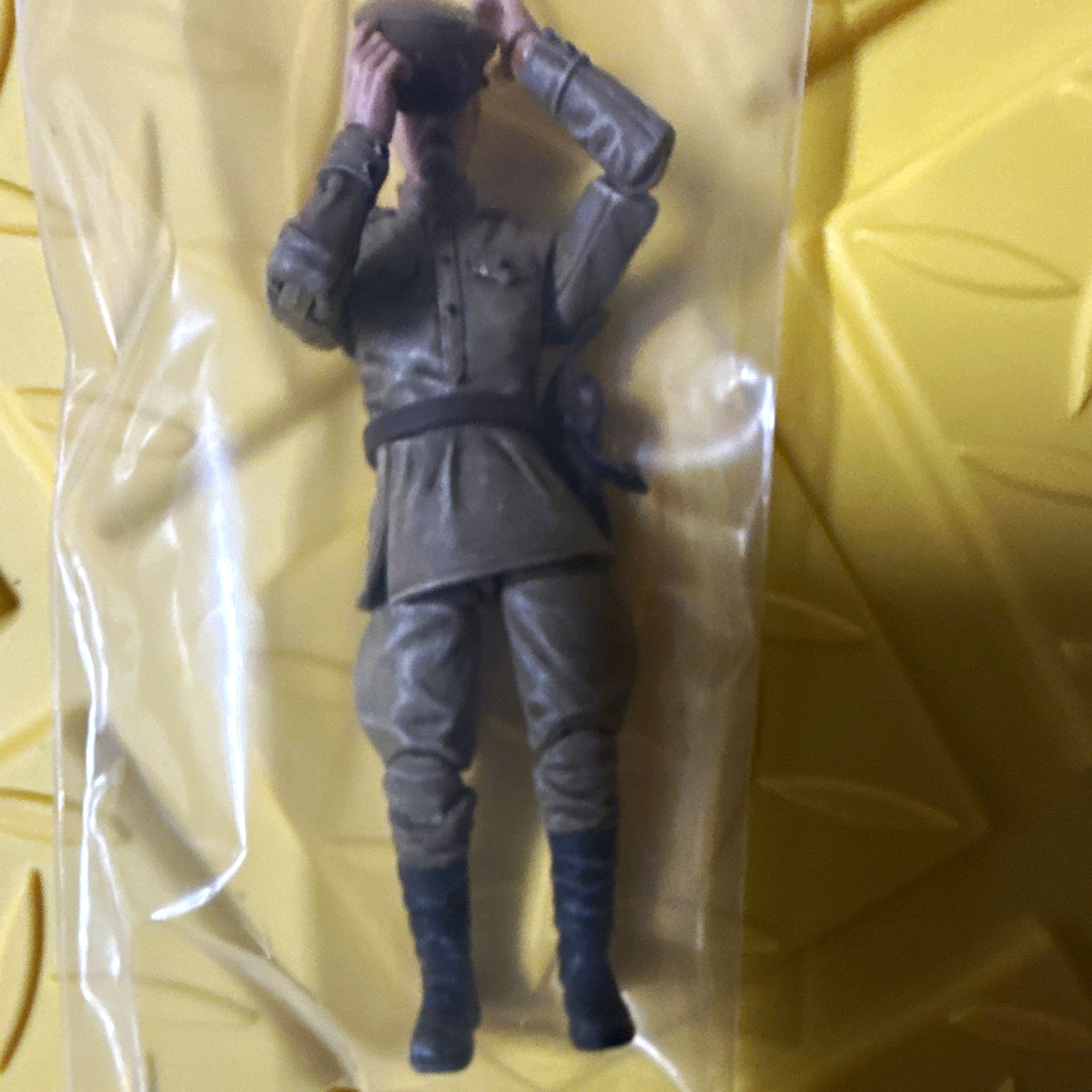 Joy toy Russian soldier Action Figure with Gun Accessory