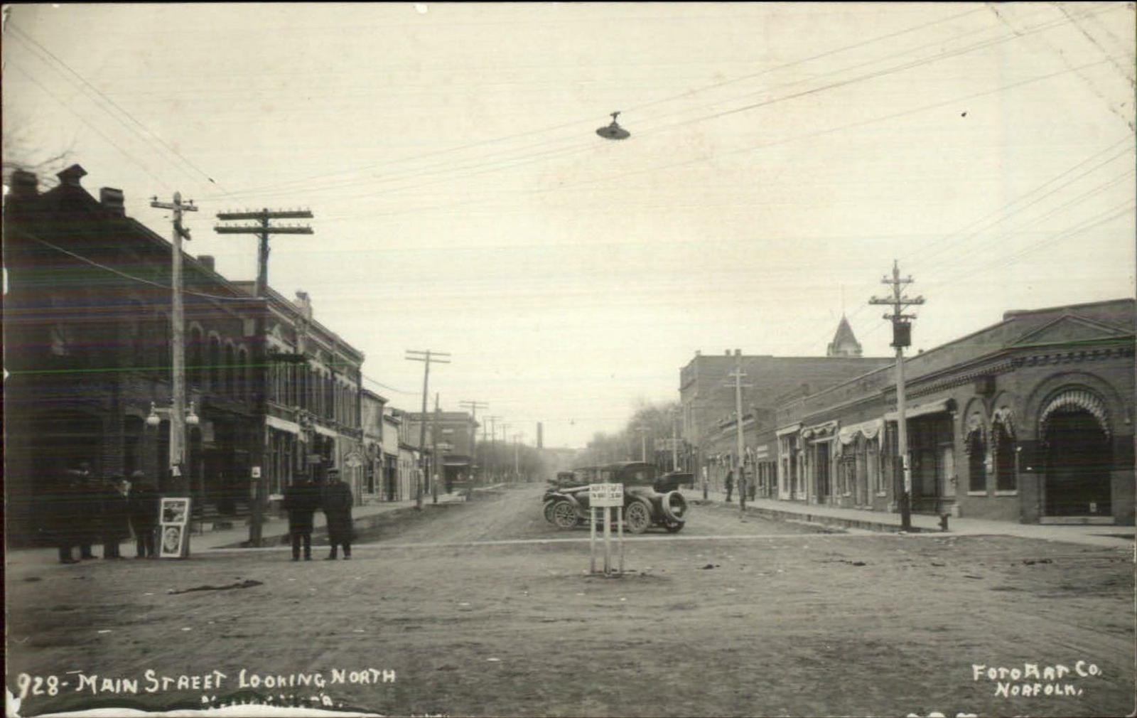 Neligh NE Main St. c1910 Real Photo Postcard