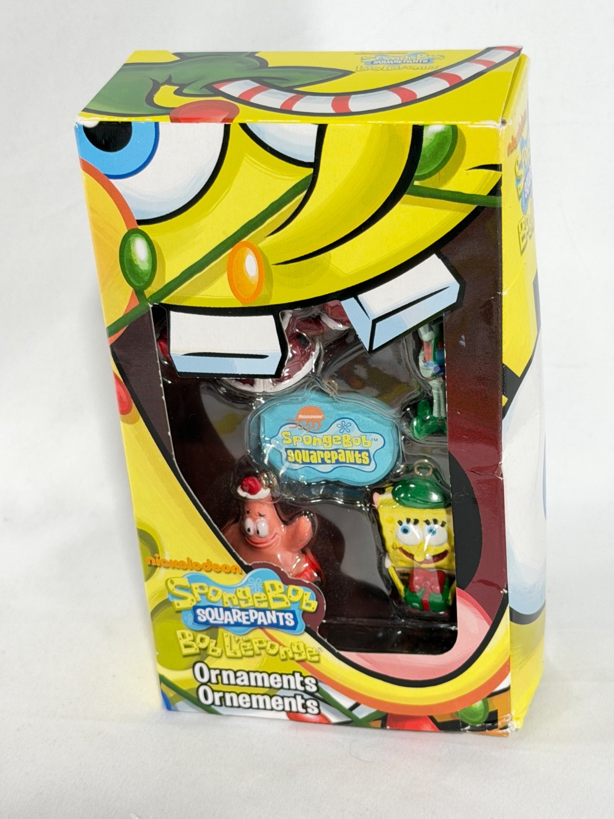 American Greetings 2010 Nickelodeon SpongeBob SquarePants Ornaments 5pc American Greetings 2010 Nickelodeon SpongeBob SquarePants Ornaments 5pc