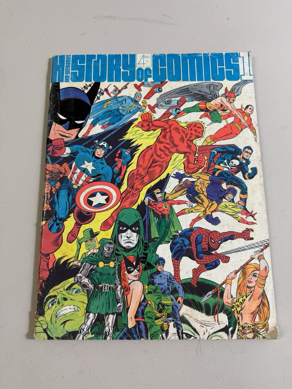 1970 THE STERANKO History of Comics Volume 1 Low Grade