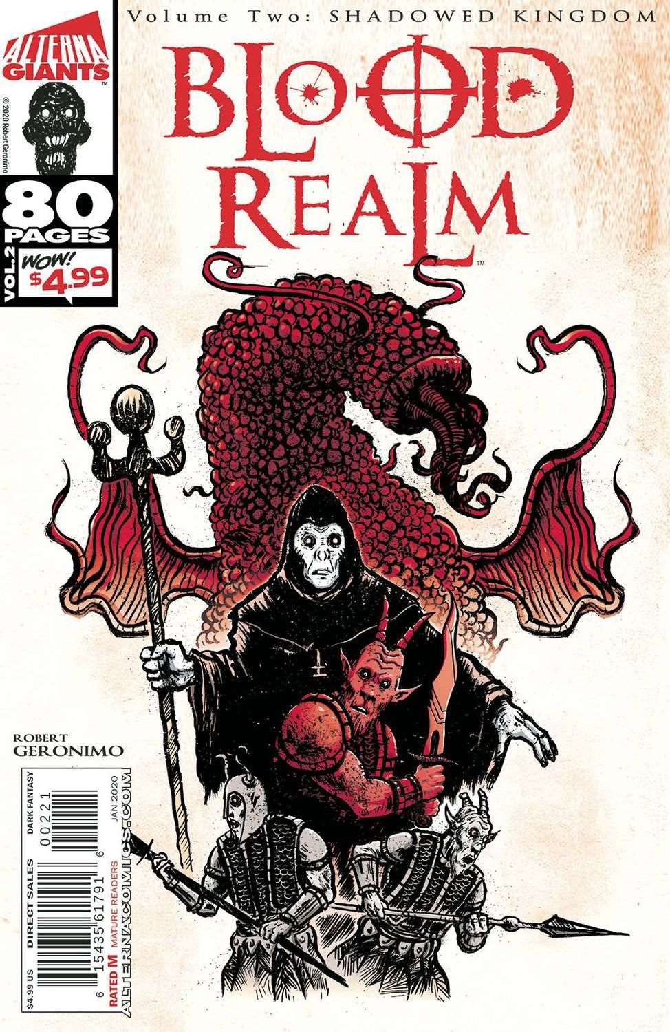 Alterna Giants: Blood Realm #2 VF; Alterna | 80 Pages Shadowed Kingdom - w/Bag+B Alterna Giants: Blood Realm #2 VF; Alterna | 80 Pages Shadowed Kingdom - w/Bag+B