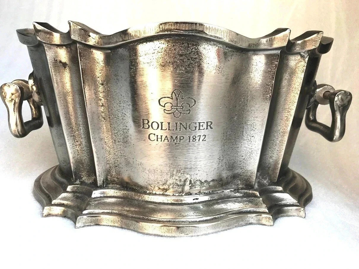 Silver CHAMP 1872 TROPHY FOR WINNERS ONLY ICE BUCKET Planter Wine Cooler