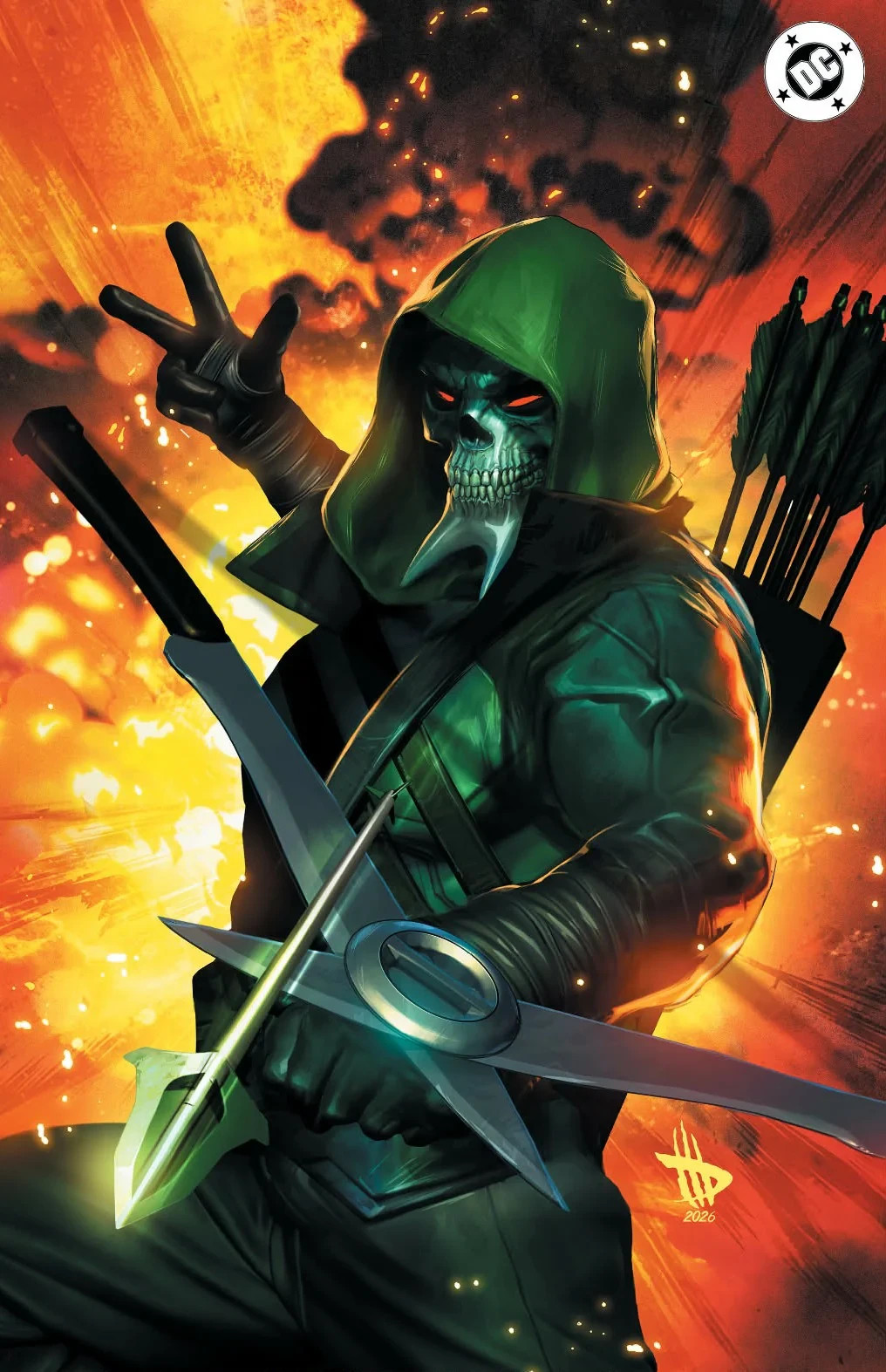 Absolute Green Arrow #1 Dave Wilkins Full Art FOIL Variant