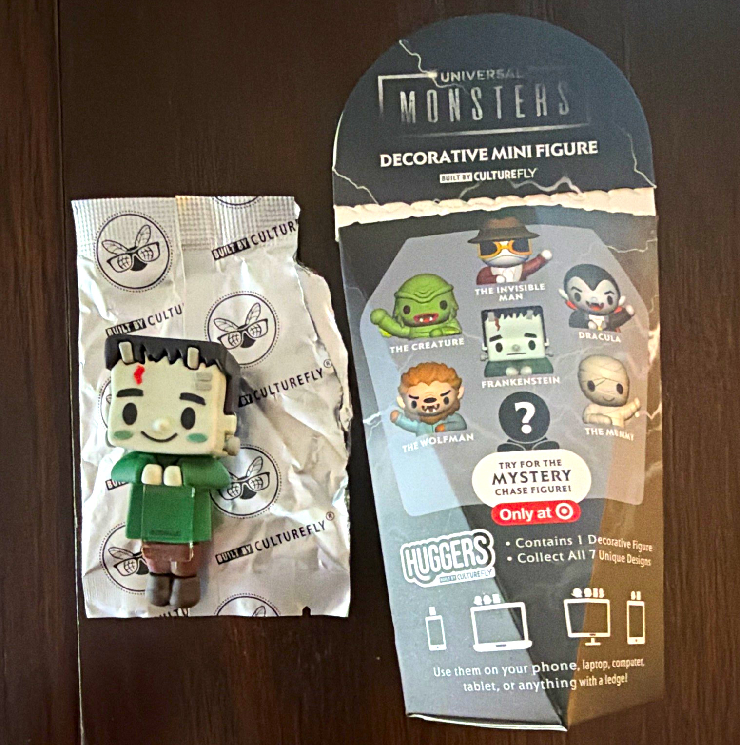 Universal Monsters x Culturefly Huggers Frankenstein
