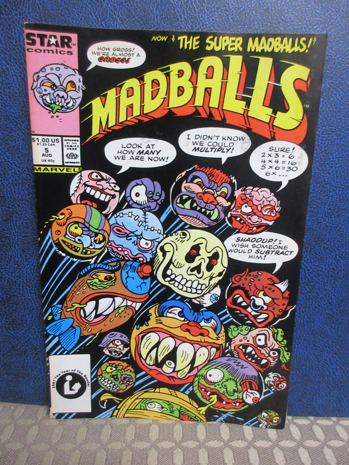 MADBALLS 5 Comic Book  August 1987 (Star Comics)