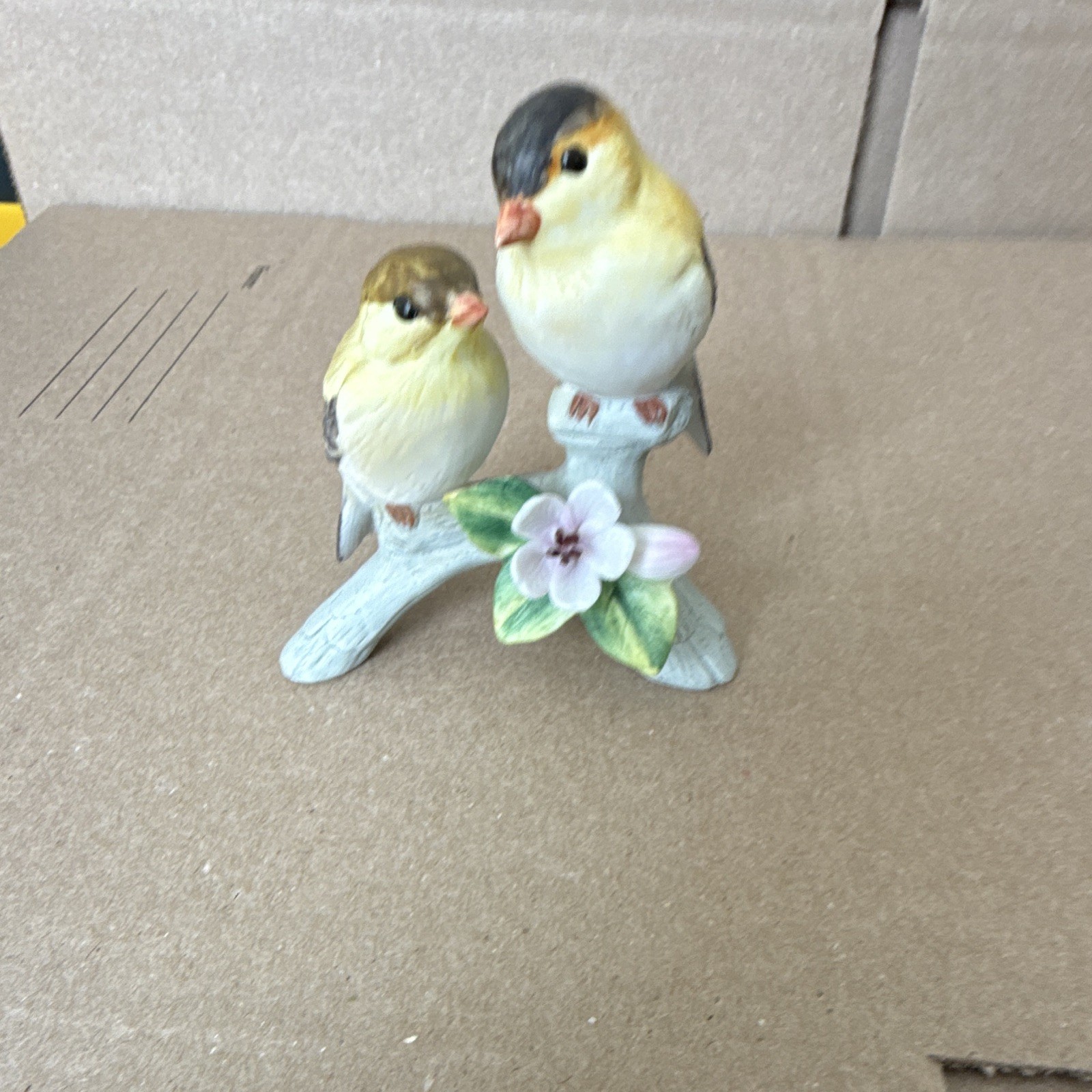 Andrea by Sadek Vintage Porcelain Bird 7985 Made In Japan Excellent Condition
