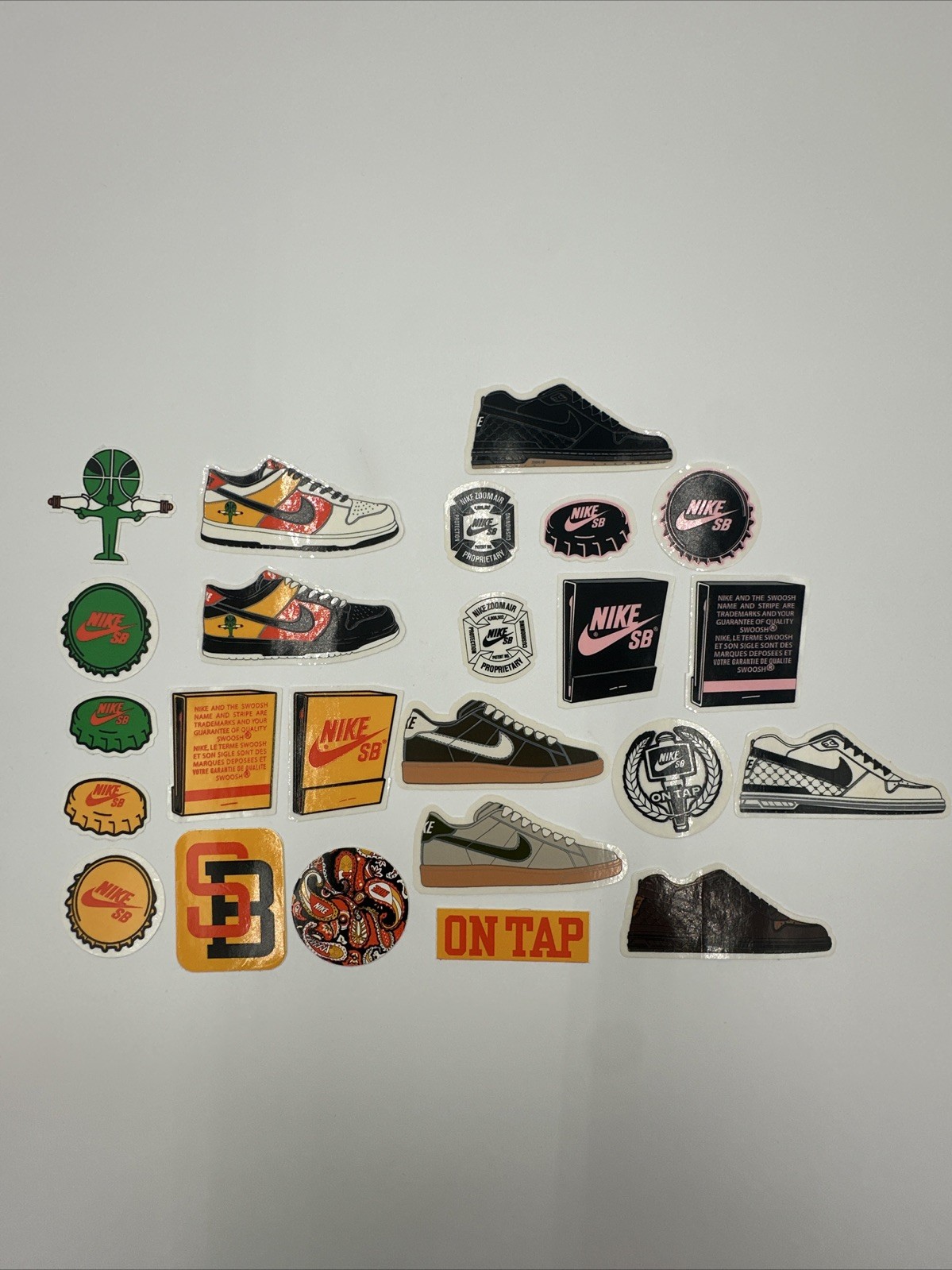 Vintage Nike SB Raygun Sticker Set Brand New