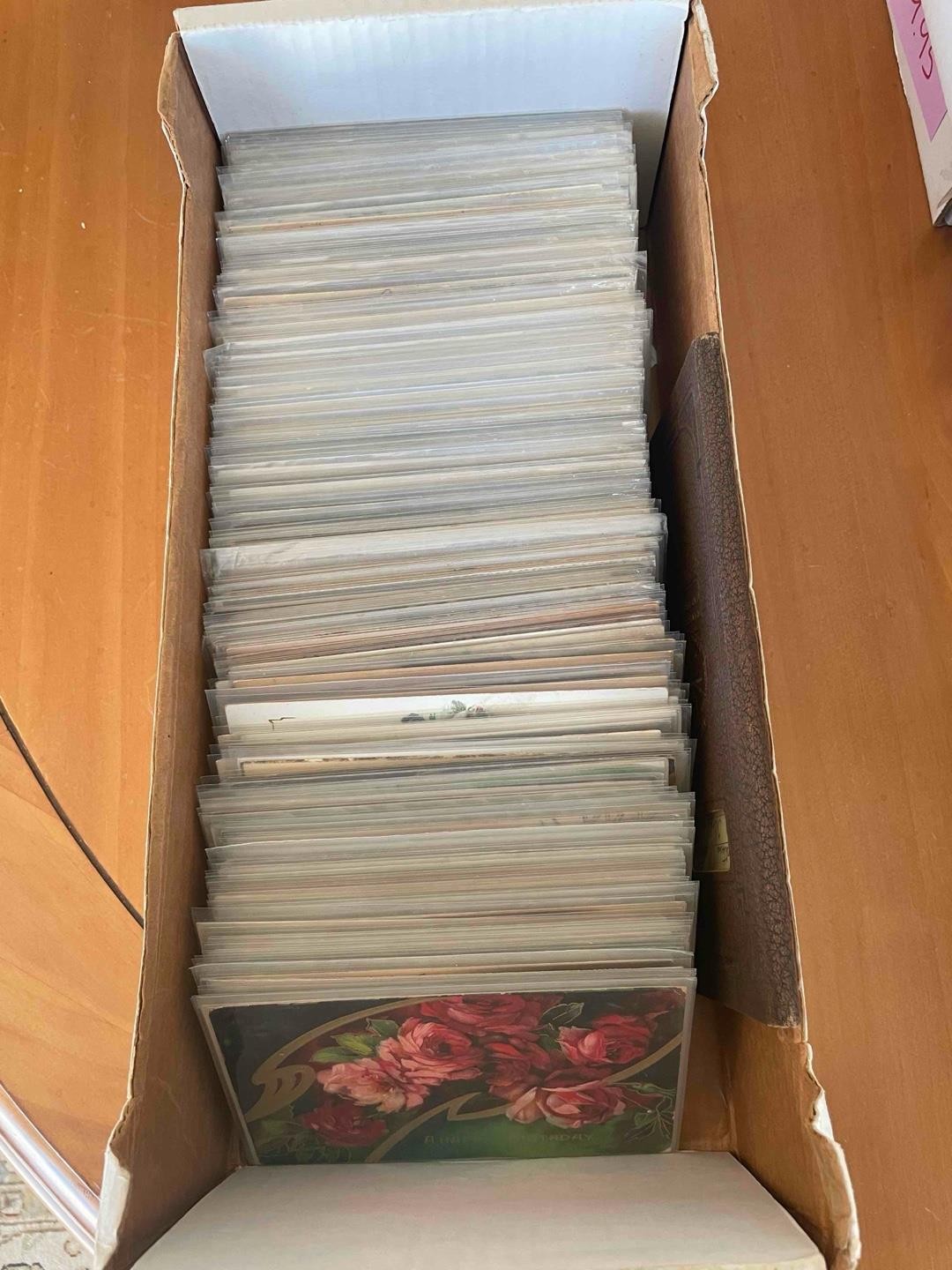 1907-20's LOT/10 ANTIQUE BIRTHDAY RANDOM ASSORTED POSTCARDS READ DESCRIPTION