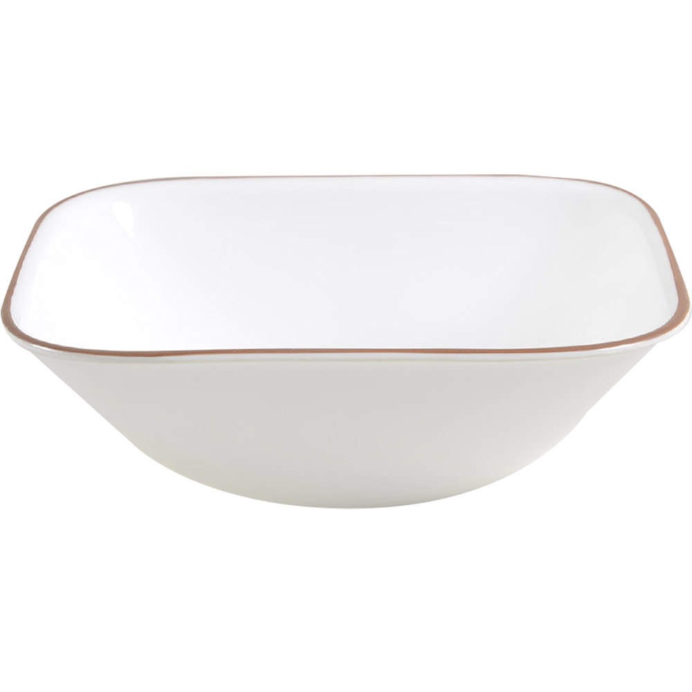 Corning Corelle Kyoto Leaves Square Soup Cereal Bowl 10603117