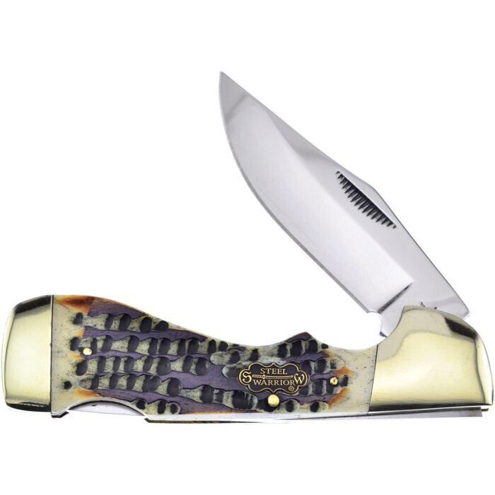 Frost Cutlery Choctaw Lockback Folding Knife 3.5
