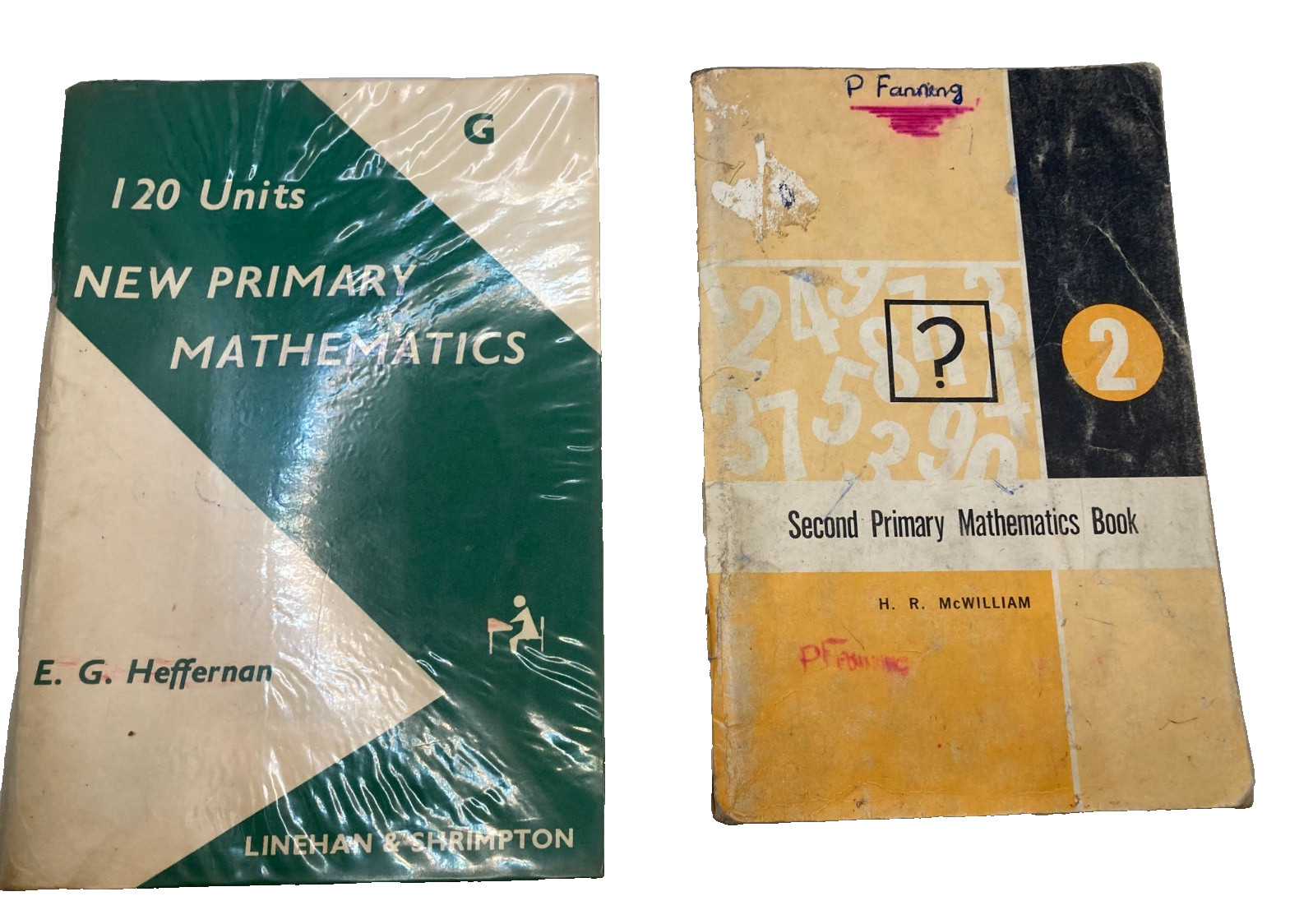 Vintage Primary Mathematics Books Lot 2 Heffernan McWilliam 1960s School PBs