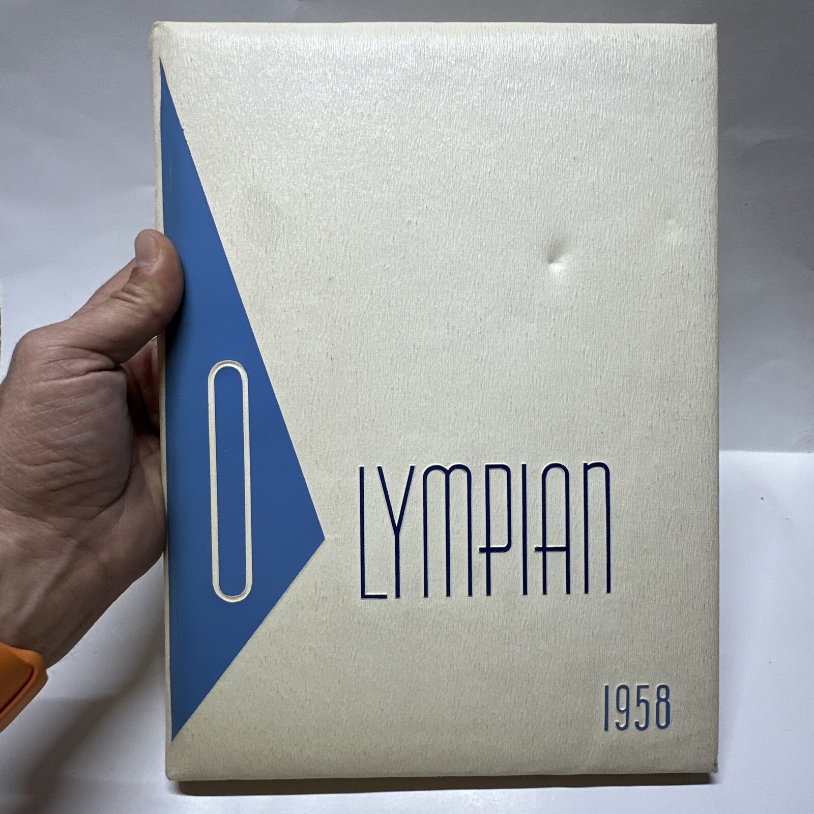 1958 Olympian Yearbook Culver City High school Vintage