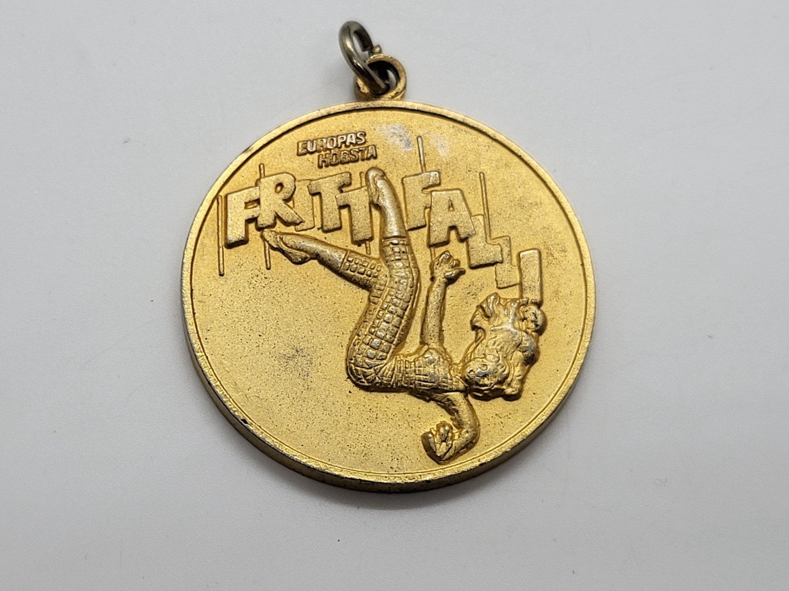 Souvenir Medal From The Tivoli Grona Lund Amusement Park in Stockholm Sweden