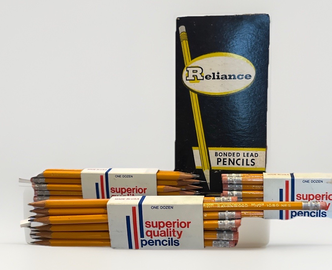 Vintage Reliance Ravenwood 1080 No 2 Pencils Half Gross 72 NOS Original Box