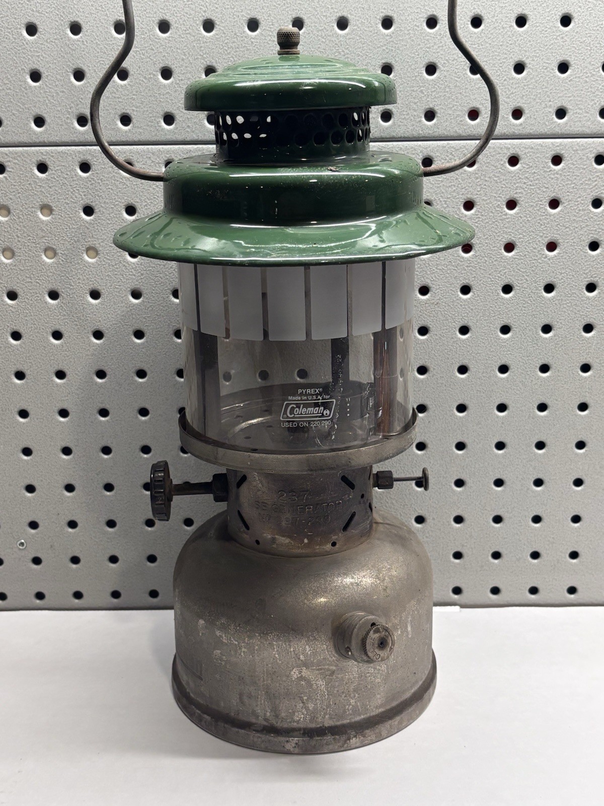 Nice Vintage Coleman Sunshine of the Night Lantern 237-299 w/ Glass Nice Vintage Coleman Sunshine of the Night Lantern 237-299 w/ Glass