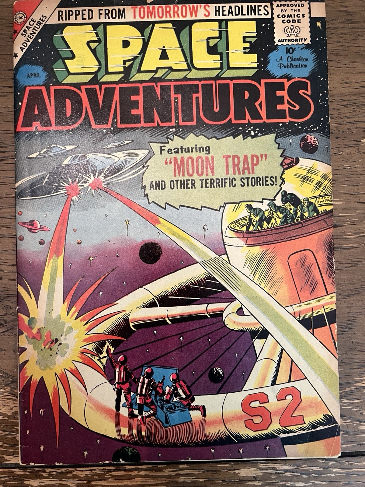 Space Adventures #28 (Charlton April 1959)