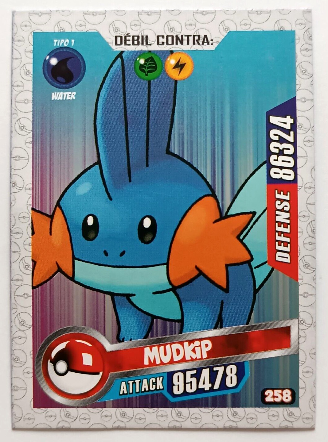 CARD POKEMON EX #007 MUDKIP 2023 Hoenn PERU South America Edition TCG