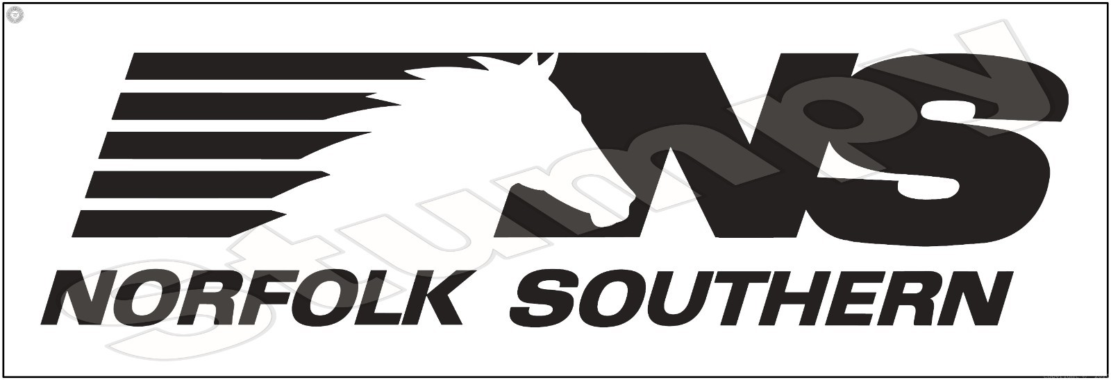 Norfolk Southern  Metal Sign 6