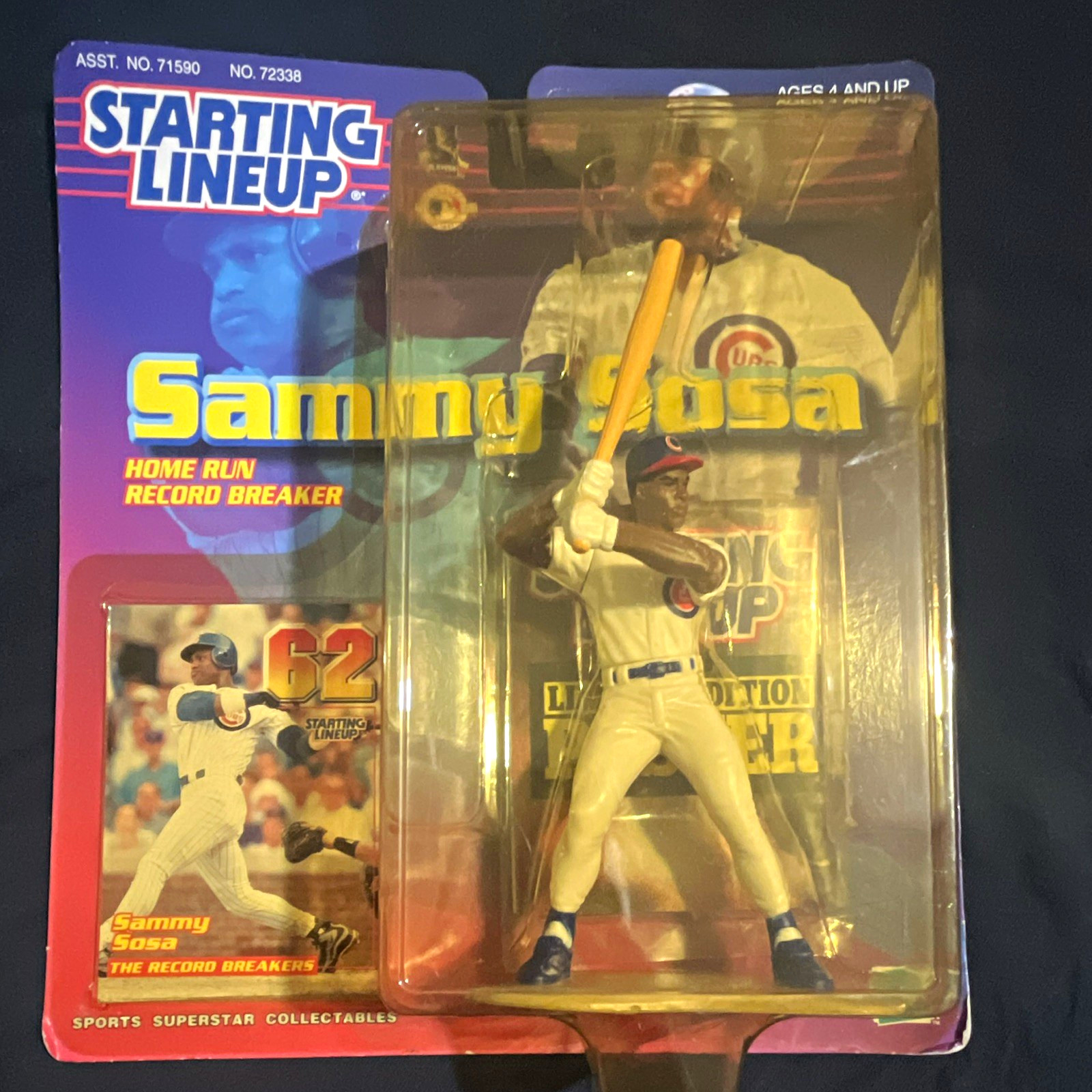 Starting Lineup Sammy Sosa Baseball Figure 1999 Special Edition Vintage Unopened