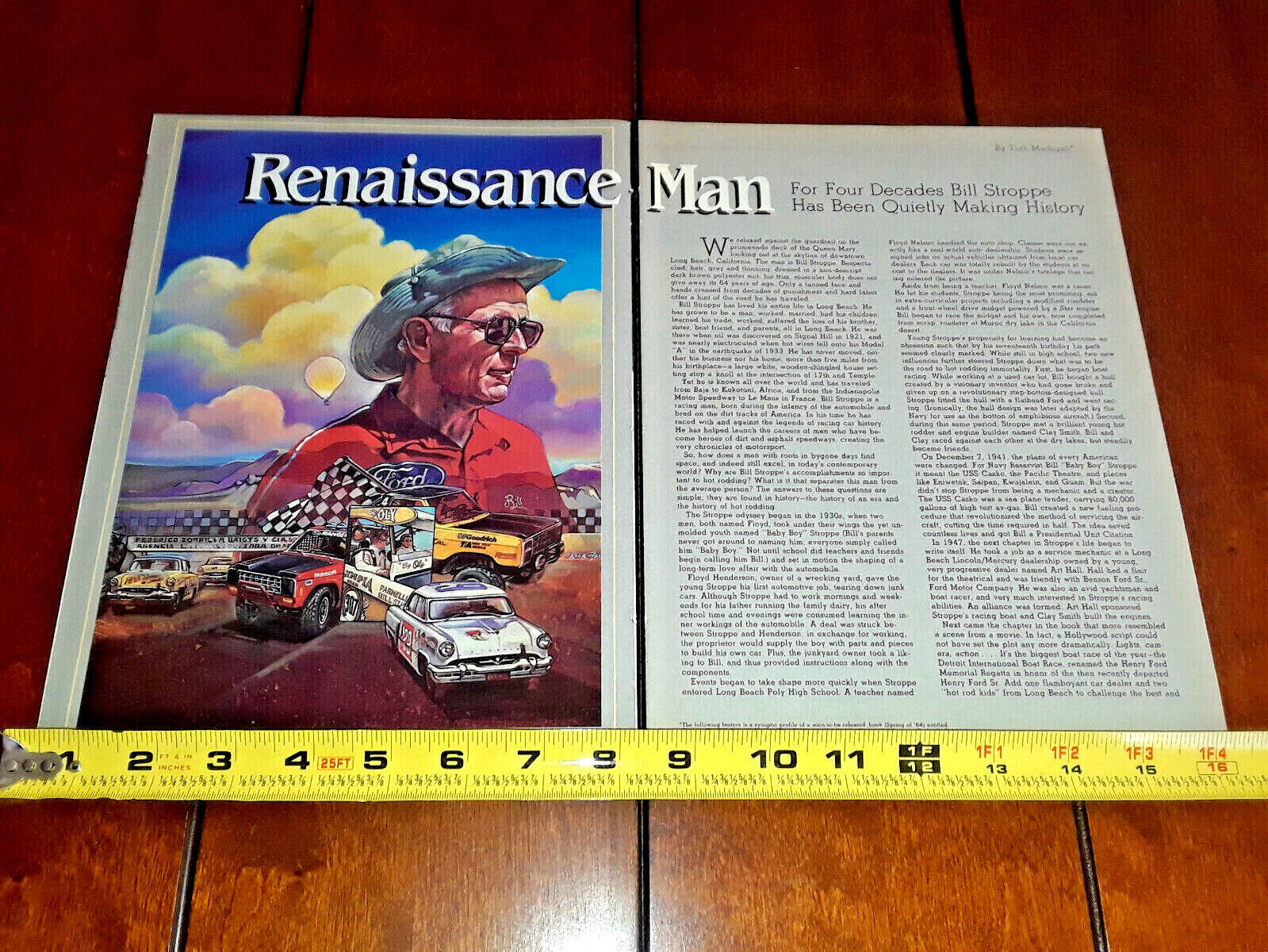 BILL STROPPE ORIGINAL 1984 ARTICLE BILL STROPPE ORIGINAL 1984 ARTICLE
