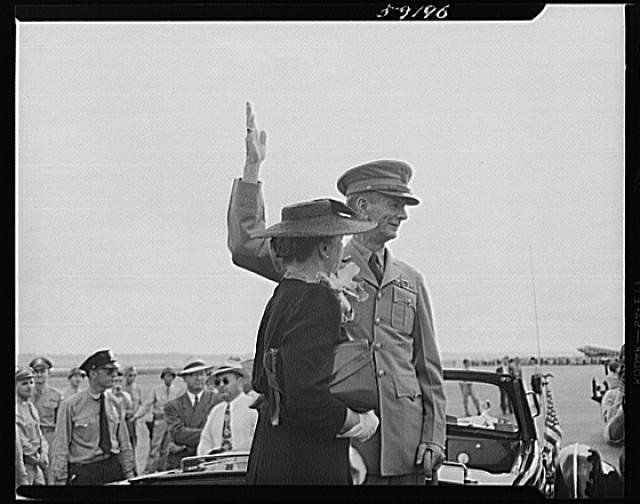 Photo:Winston Churchill New York City NY 1940s Welcome Parade Military Car