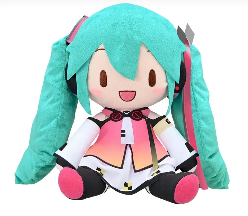 RARE Hatsune Miku Shiny Project DIVA MEGA 39's L Plush doll from JAPAN #2