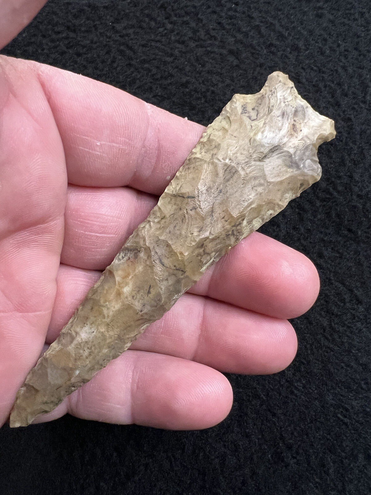 Incredible Ancient Authentic Benton Arrowhead From North Mississippi