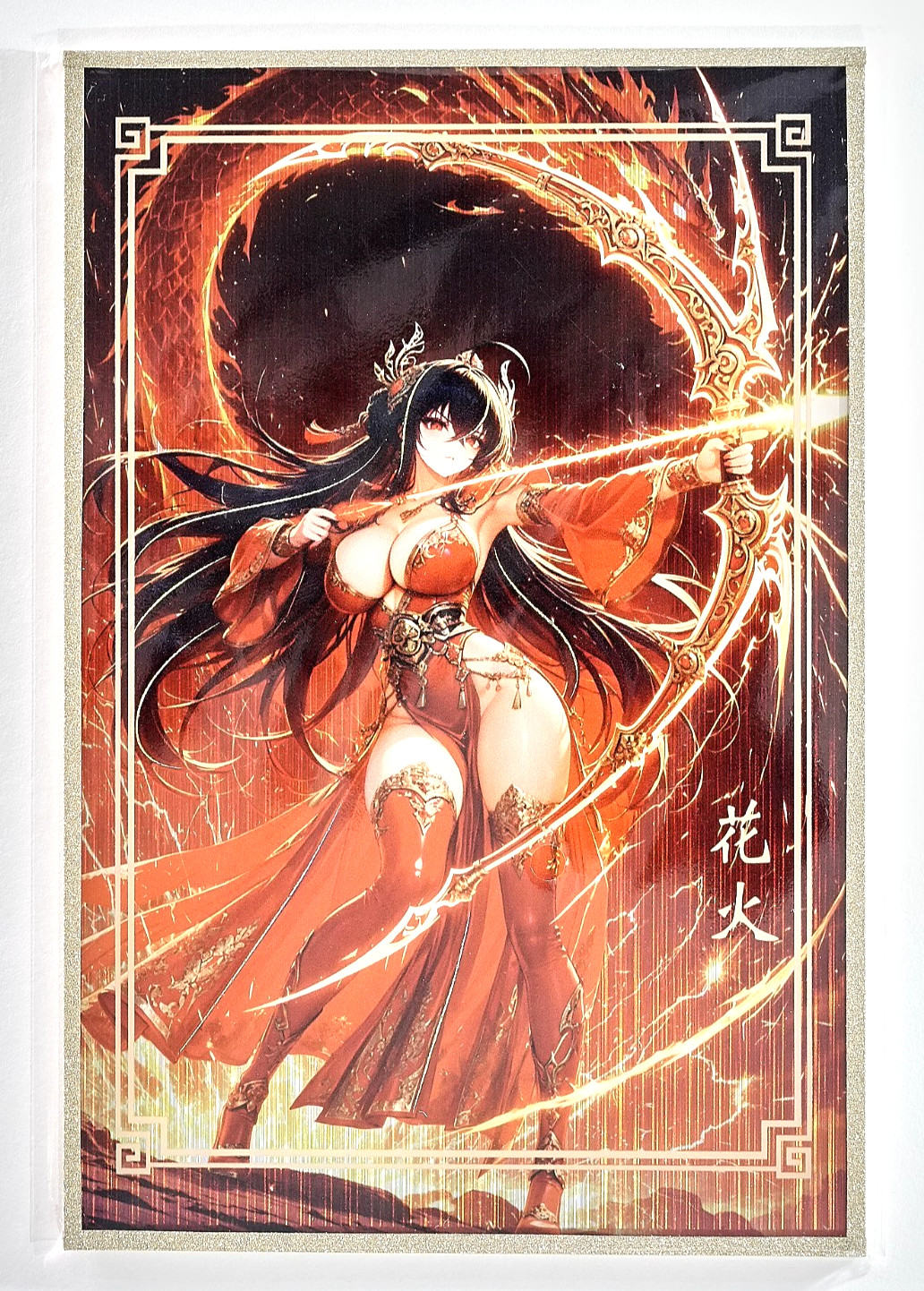 Taihou Acrylic A5 Anime Board Azur Lane Waifu Art Display Collectible