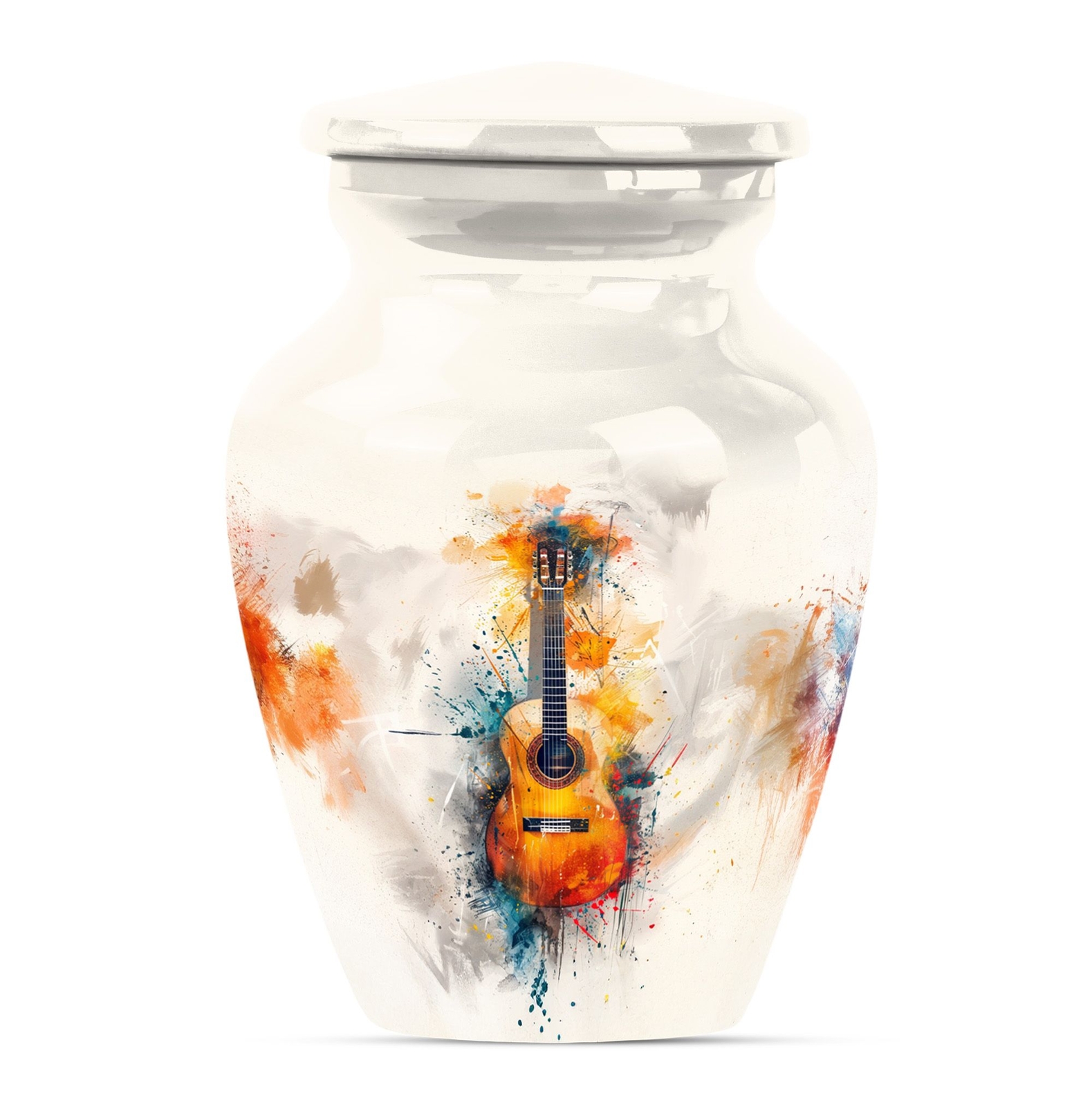 Eternal Harmony Guitar Urn: A Symbol of Love and Remembrance Keepsake