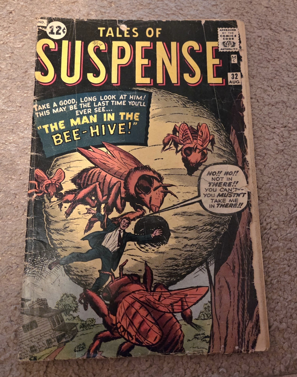 pair of Vintage 1962 Tales Of Suspense Comic Books pair of Vintage 1962 Tales Of Suspense Comic Books