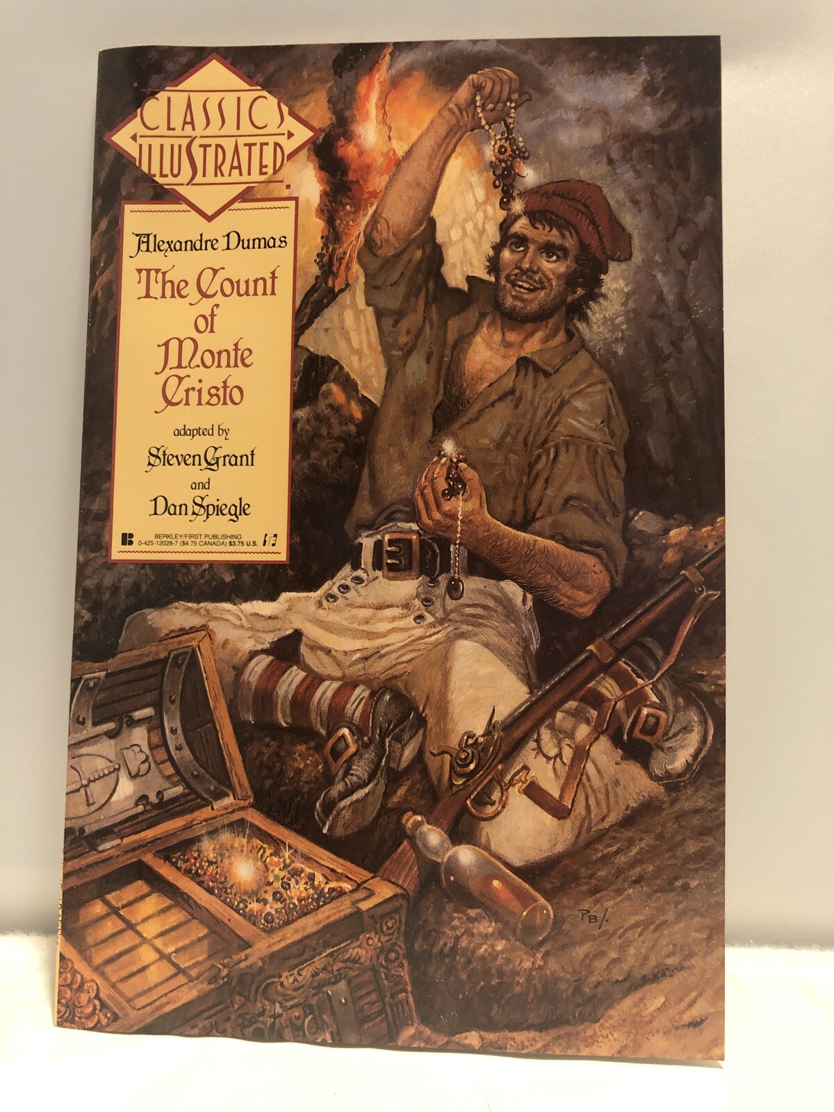 CLASSICS ILLUSTRATED THE COUNT OF MONTE CRISTO BY ALEXANDER DUMAS 1990 CLASSICS ILLUSTRATED THE COUNT OF MONTE CRISTO BY ALEXANDER DUMAS 1990