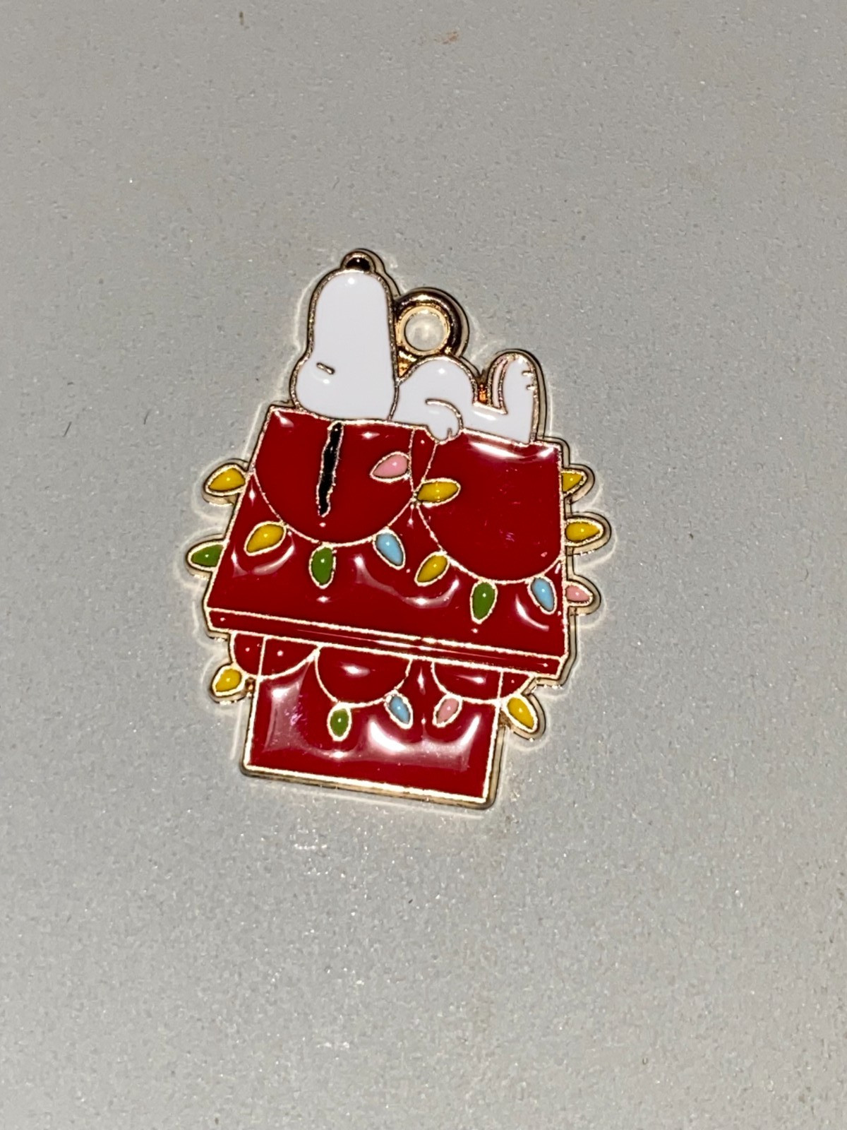 SNOOPY NEW Small Charm CHRISTMAS Craft & Collect