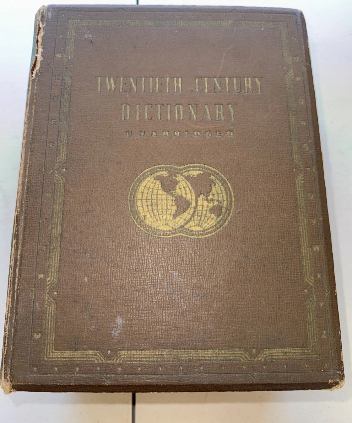 1938 Webster\'s Twentieth Century Dictionary Unabridged Hardcover Vintage
