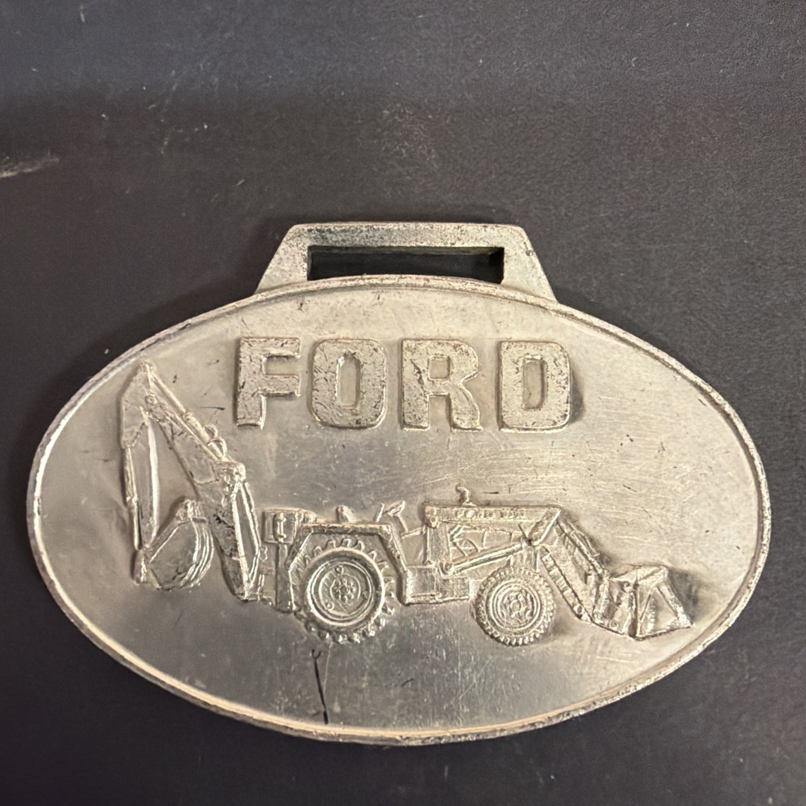 VTG Ford Tractor Construction Key Fob 