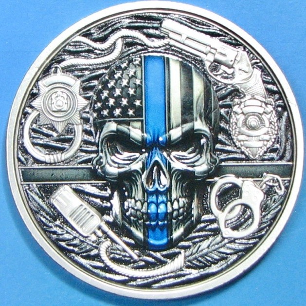 Heroes In Blue. Challenge, Souvenir. CT72c.