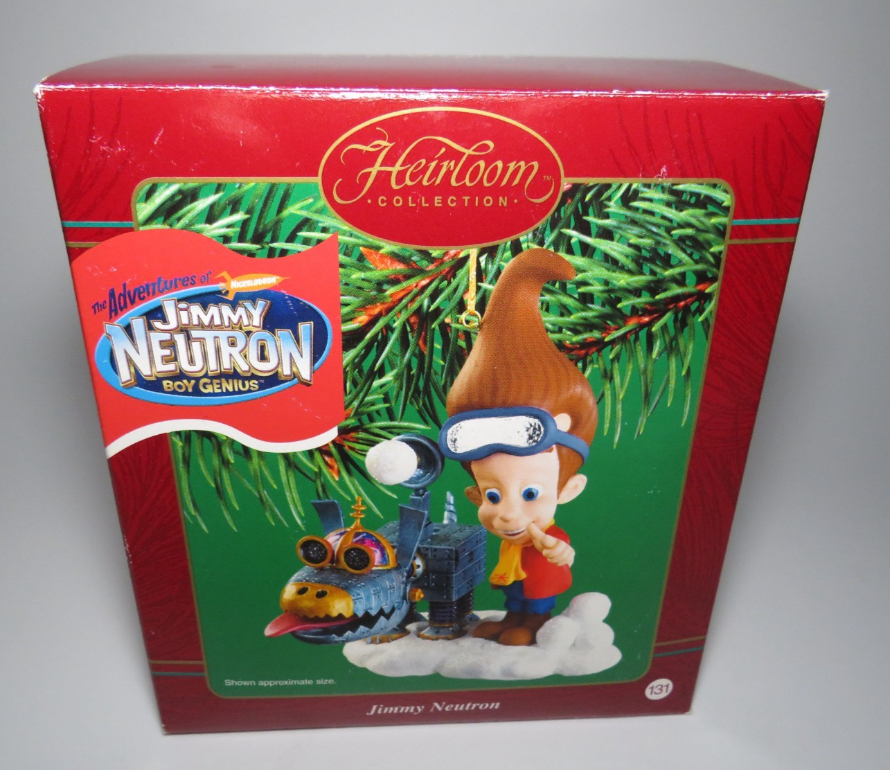 Jimmy Neutron 2002 Carlton Cards Nickelodeon Ornament - Box
