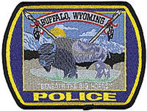 Buffalo Wyoming Police Patch Collectible New Buffalo Wyoming Police Patch Collectible New