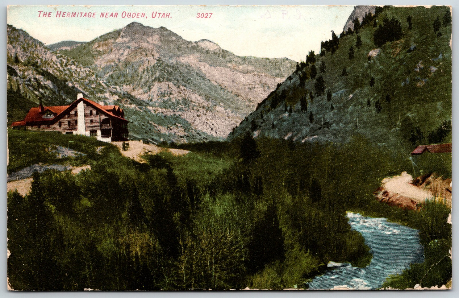 The Hermitage Near Ogden, Utah - Postcard The Hermitage Near Ogden, Utah - Postcard