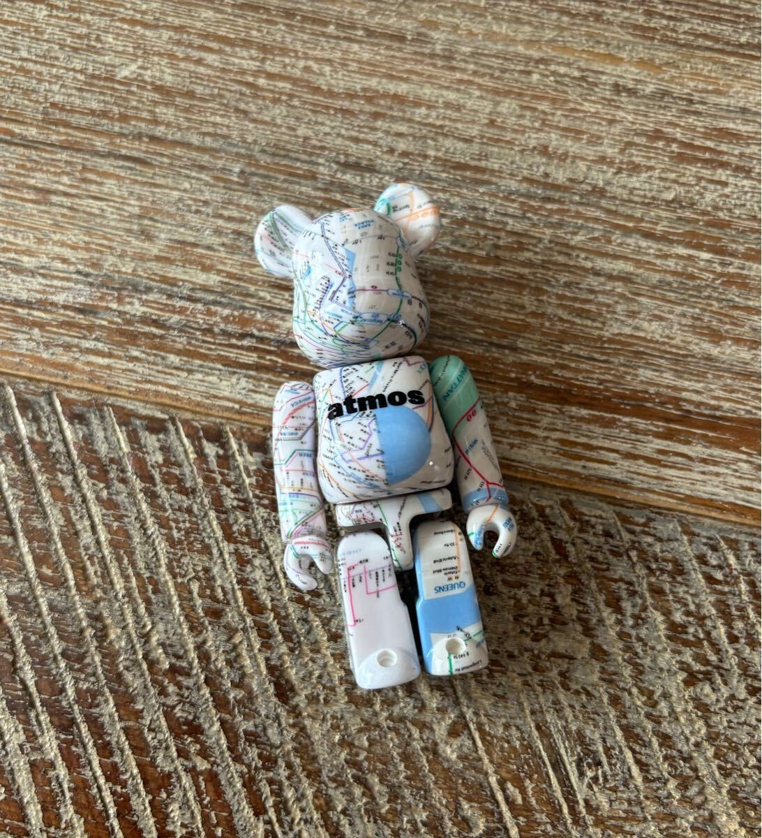 atmos SUBWAY Bearbrick BE RBRICK 100 (Medicom Toy Figure Atmos)