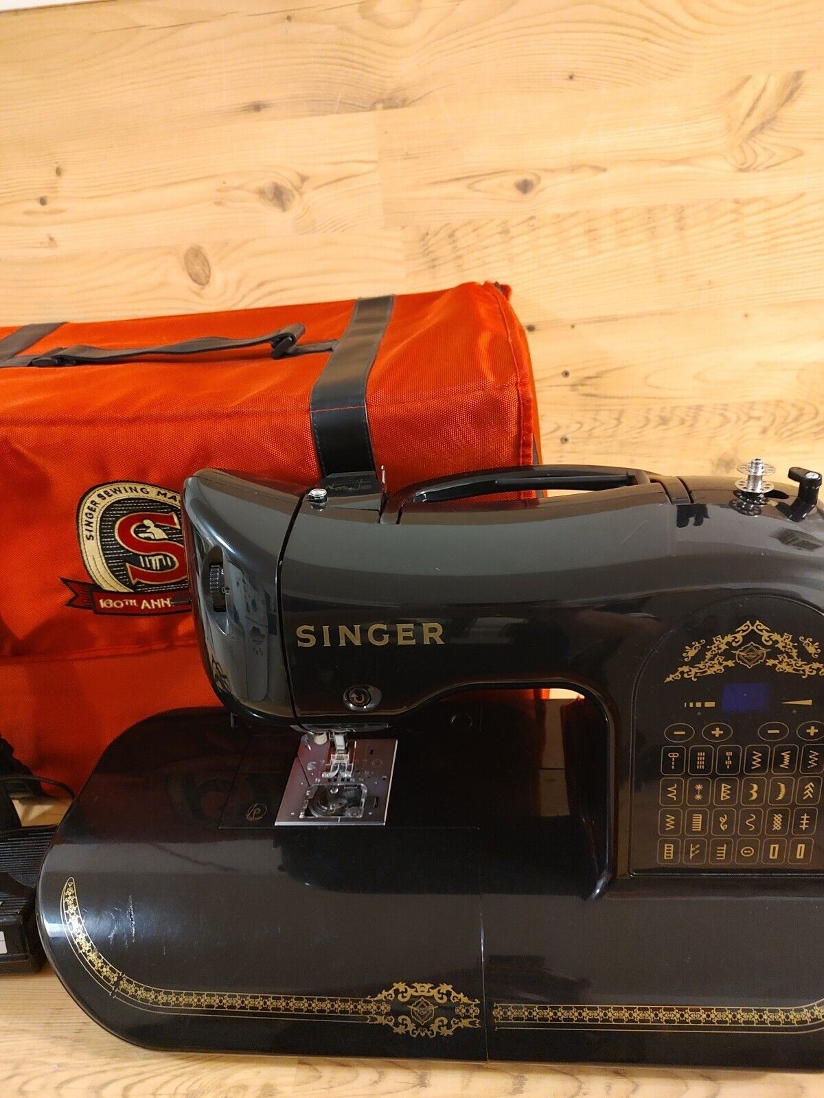 Singer 160th Anniversary Sewing Machine With Bag