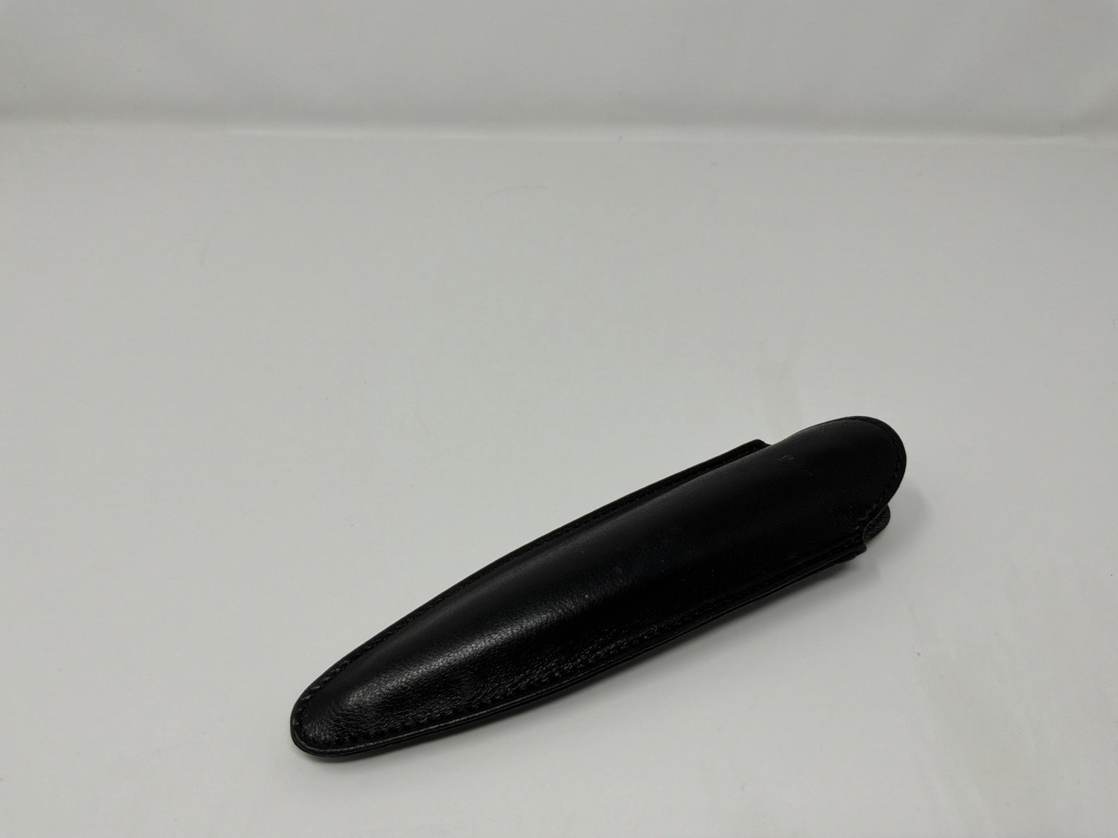 Montblanc Black Leather Case Pouch For Leonardo Sketch Pen 169 Mechanical Pencil