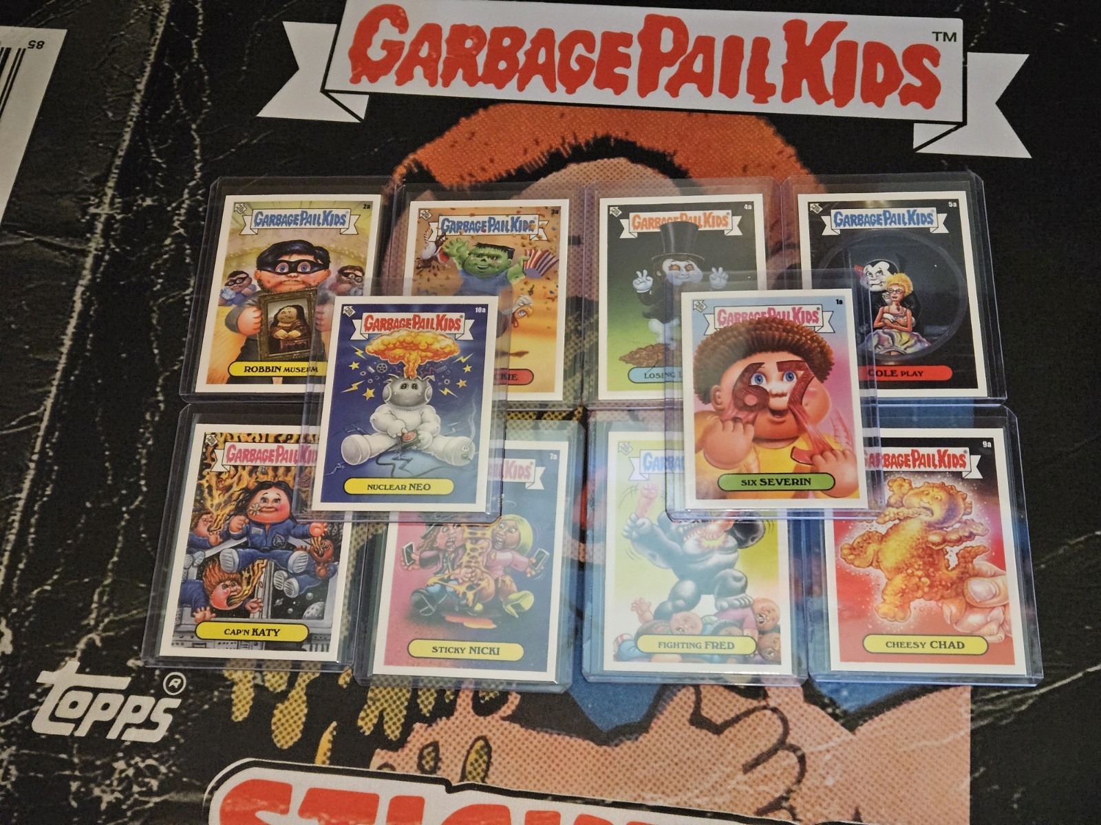 2025 Garbage Pail Kids Media Menace FULL SET A