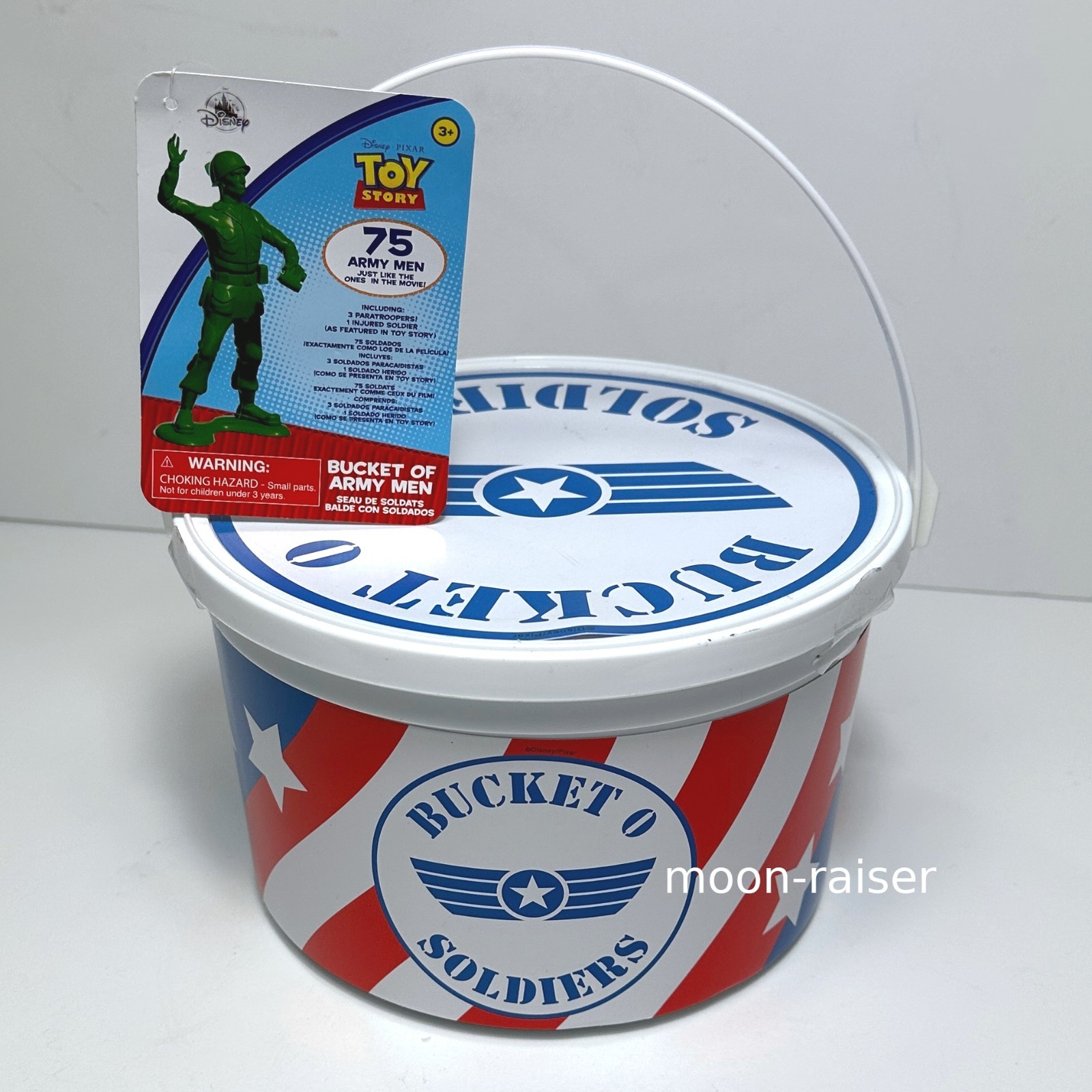 Disney Parks Pixar Toy Story Bucket of Green Army Men Soldiers Disney Parks Pixar Toy Story Bucket of Green Army Men Soldiers